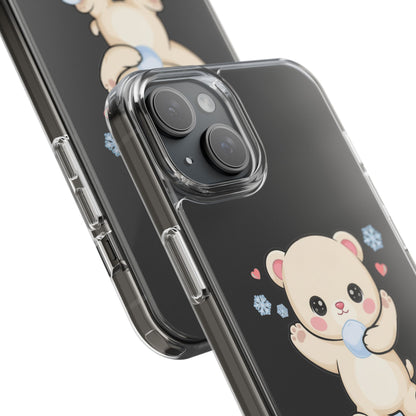 Kawaii Polar Bear Phone Case for Cute Animal Fans