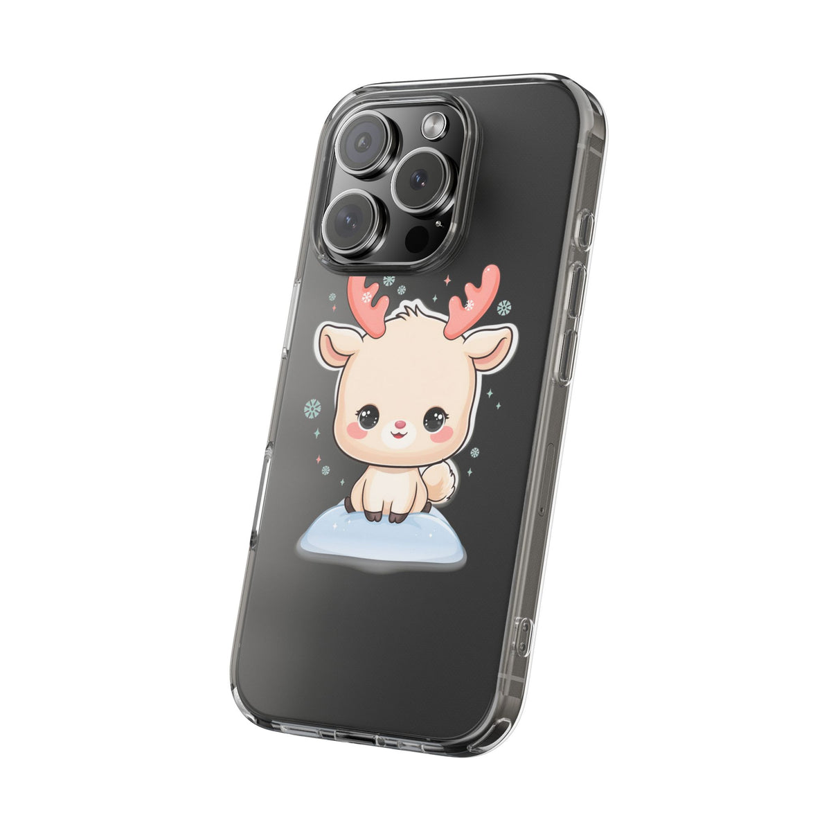 Kawaii Reindeer Phone Case for a Sweet Winter Cheer