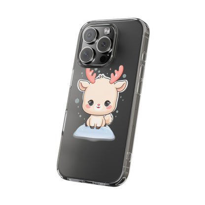 Kawaii Reindeer Phone Case for a Sweet Winter Cheer
