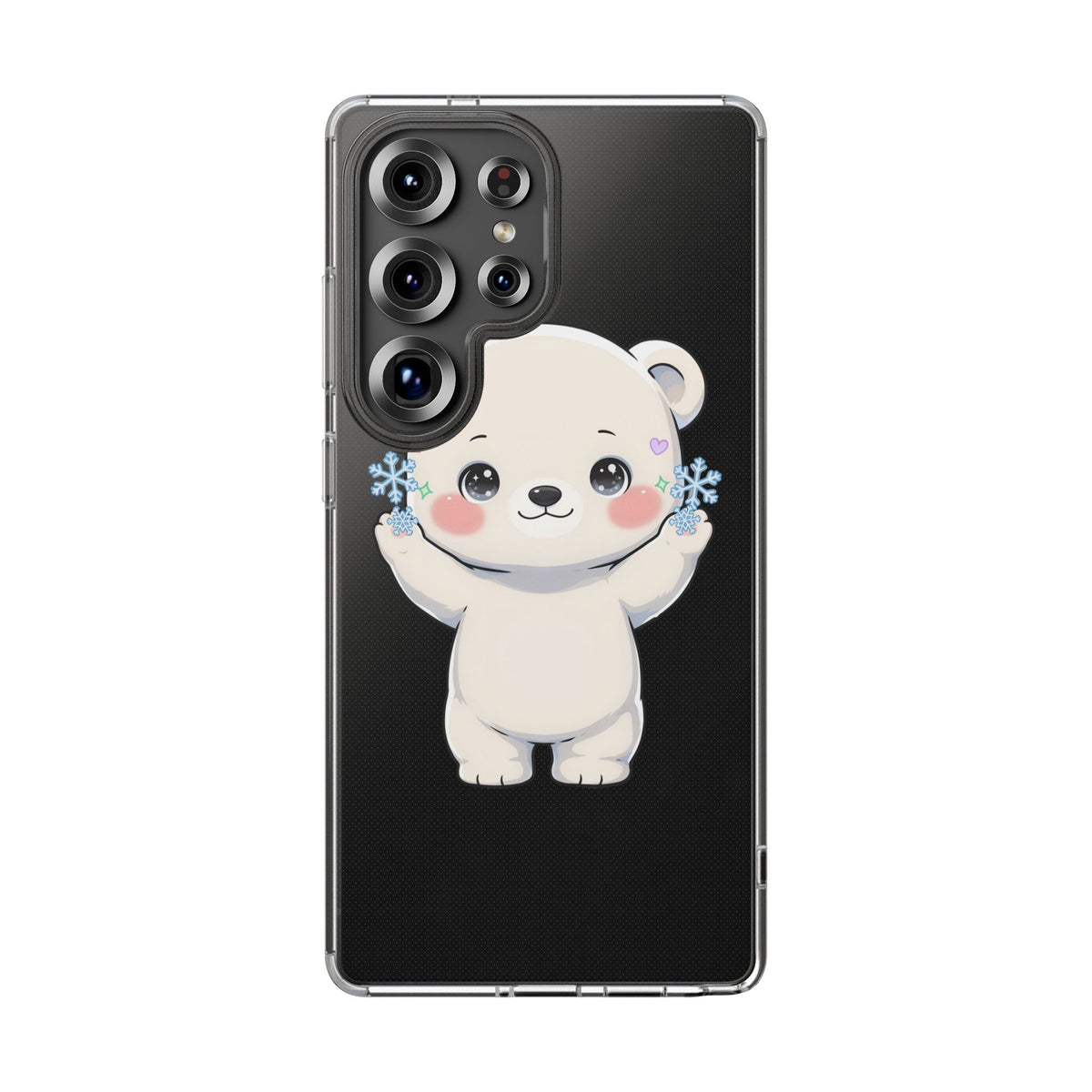Kawaii Polar Bear Phone Case for a Cozy Winter Gift