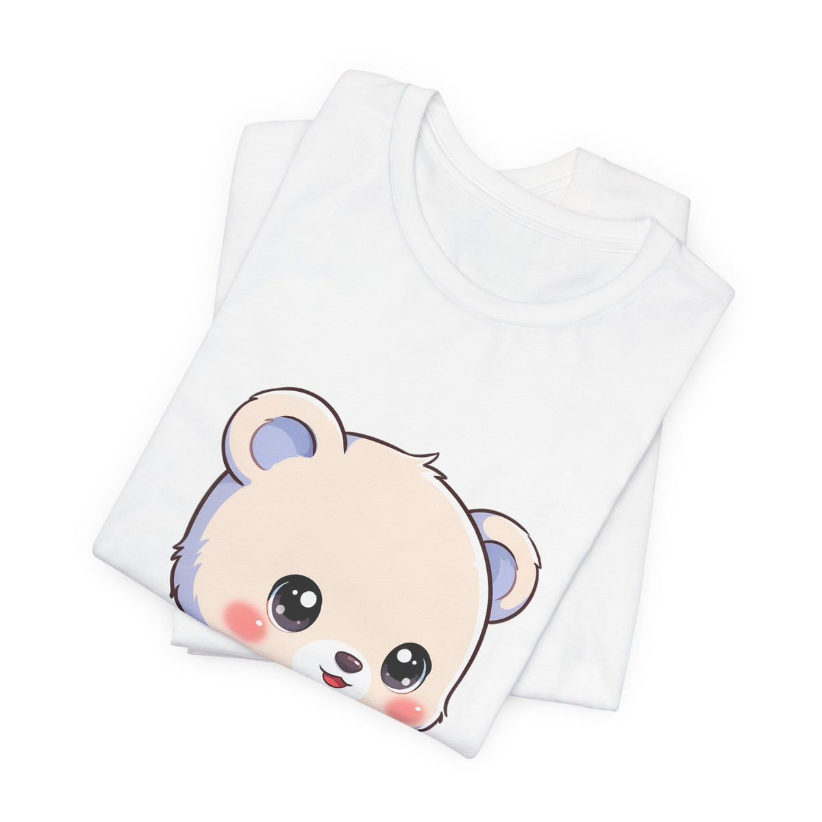 Kawaii Polar Bear T-Shirt for Cozy Winter Days