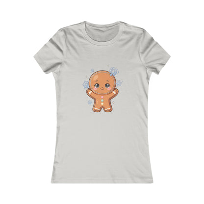 Kawaii Gingerbread T-Shirt for Cozy Winter Outings