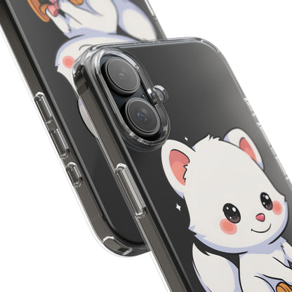 Kawaii Arctic Fox Phone Case for Cute Animal Lovers