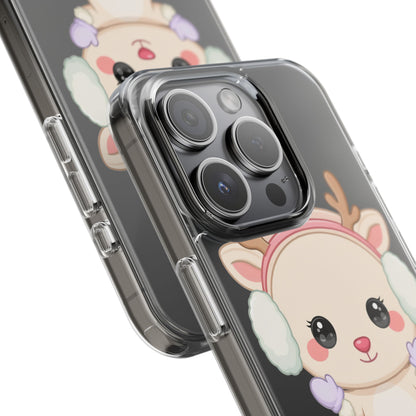 Kawaii Reindeer Phone Case for Cozy Cute Style