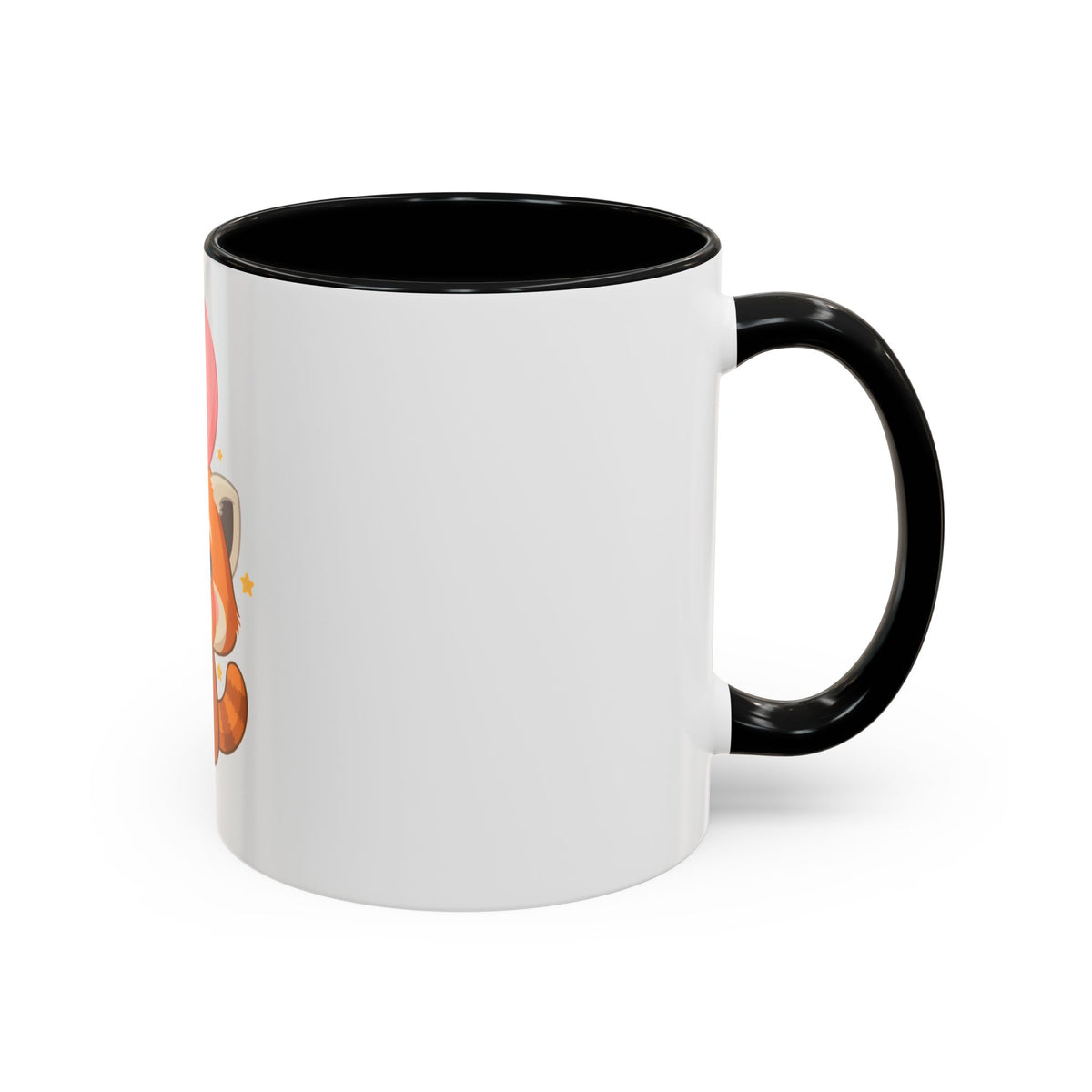 Kawaii Red Panda Accent Coffee Mug for Cute Animal Fans