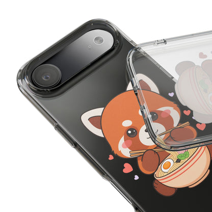 Red Panda Ramen Phone Case – Kawaii Food Lover Gift