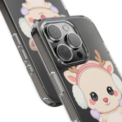 Kawaii Reindeer Phone Case for Cozy Cute Style