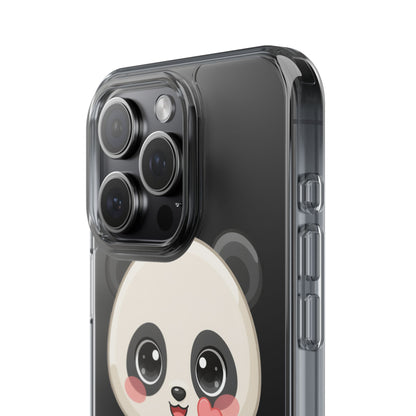 Kawaii Panda Phone Case with Donut