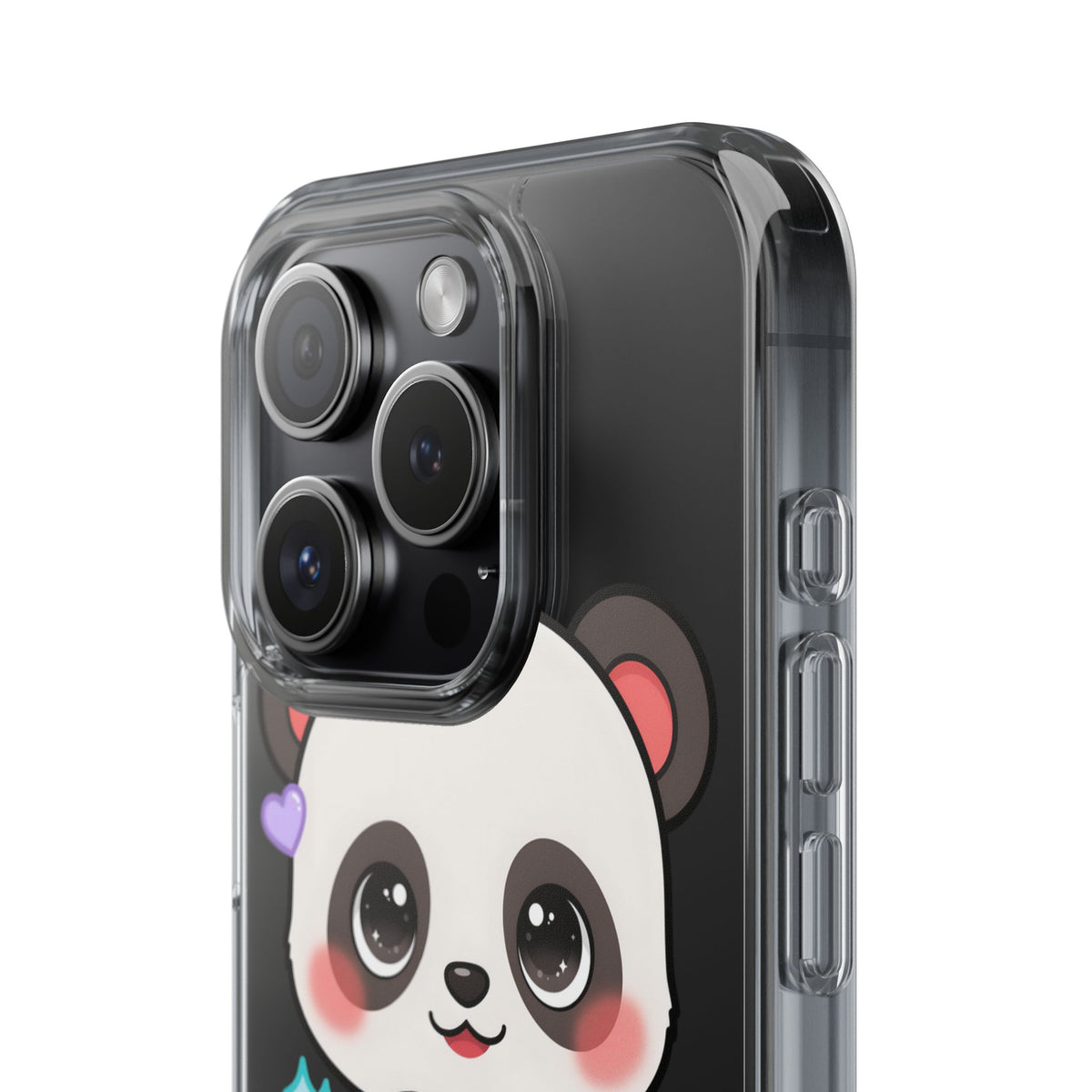 Gamer Panda Clear Impact-Resistant Phone Case