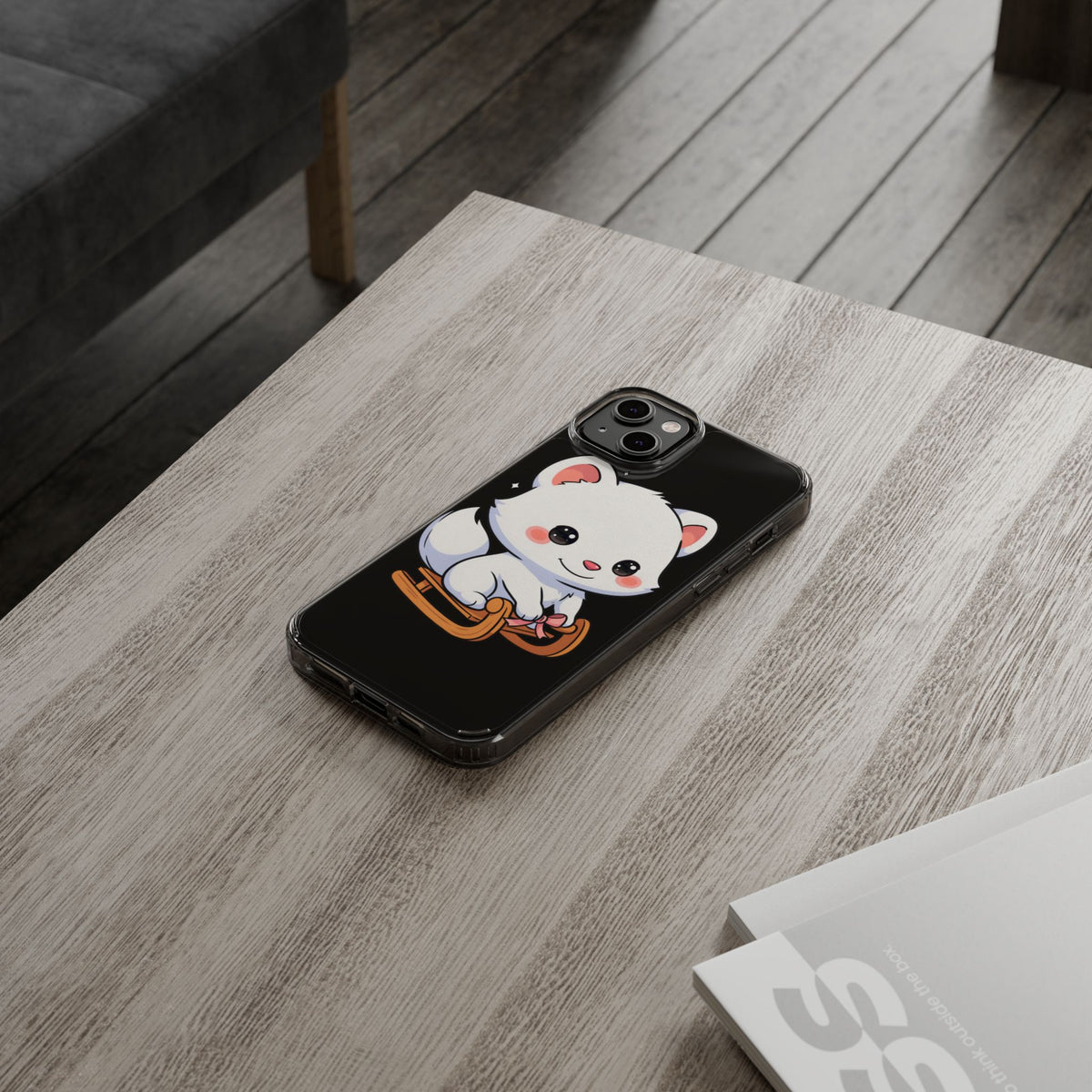 Kawaii Arctic Fox Phone Case for Cute Animal Lovers