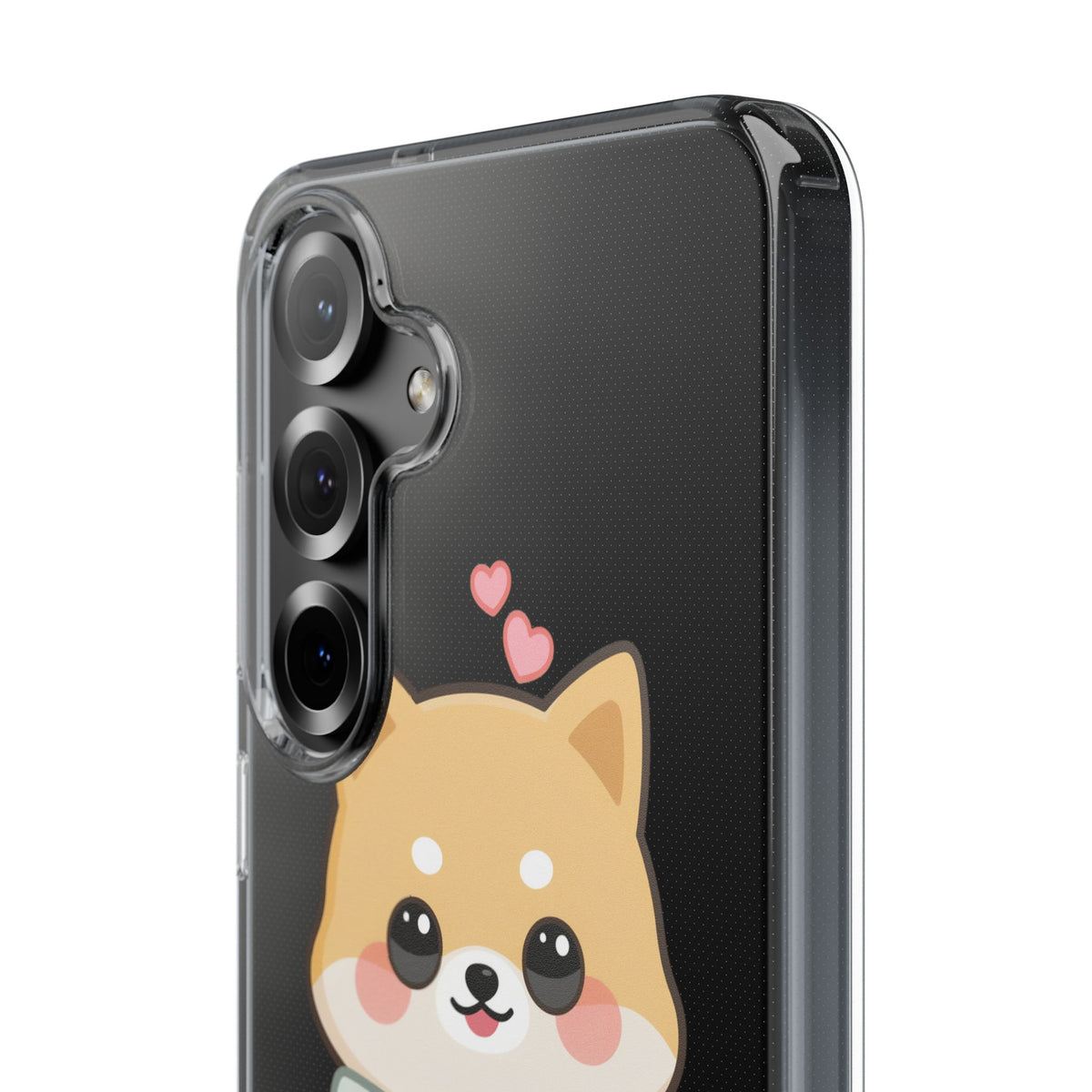 Kawaii Shiba Inu Phone Case, Cozy Valentine Gift