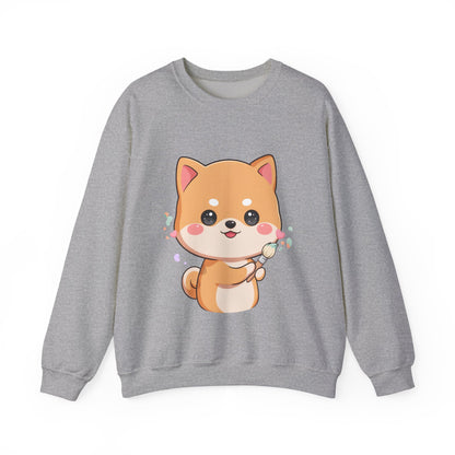 Kawaii Shiba Inu Sweatshirt for Cute Dog Lovers