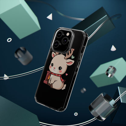 Kawaii Reindeer Phone Case for Cozy Holiday Cheer