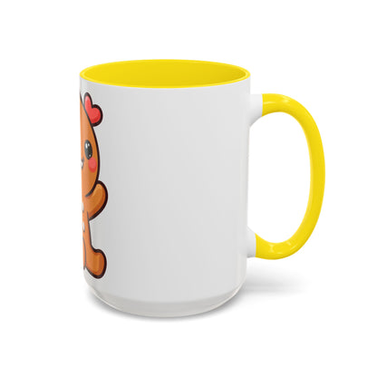 Kawaii Gingerbread Mug for Cozy Winter Coffee Breaks