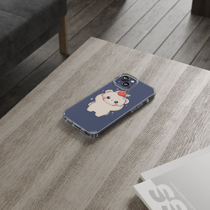 Kawaii Christmas Bear Phone Case for Cozy Holiday Days