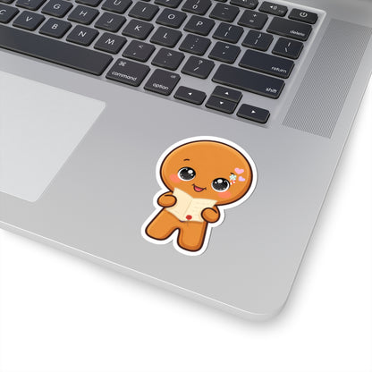 Christmas Gingerbread Sticker for Holiday Cheer