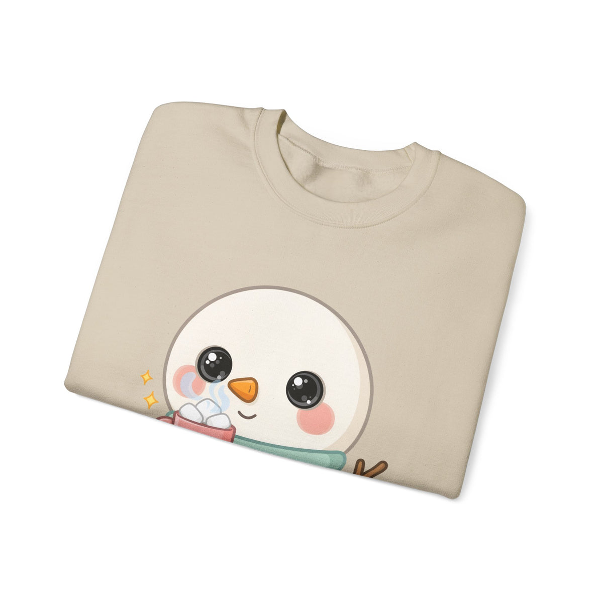 Kawaii Snowman Sweatshirt for Cozy Winter Days