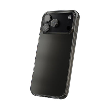 Kawaii Cat Latte Phone Case, Clear Impact-Resistant