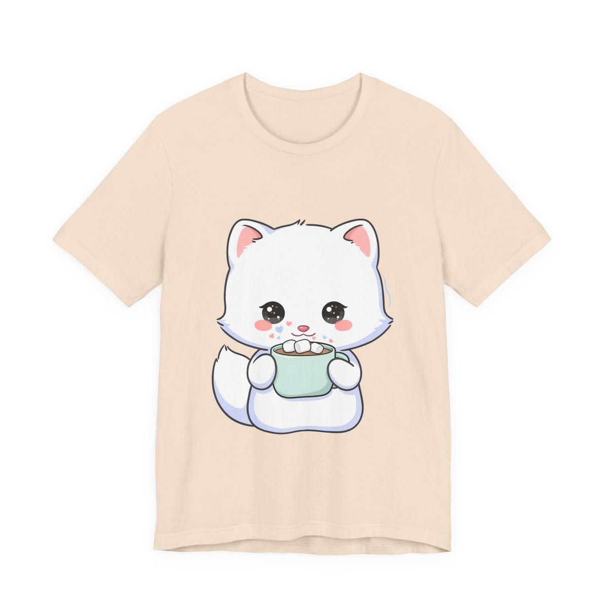 Kawaii Arctic Fox T-Shirt for Cozy Winter Gift Giving