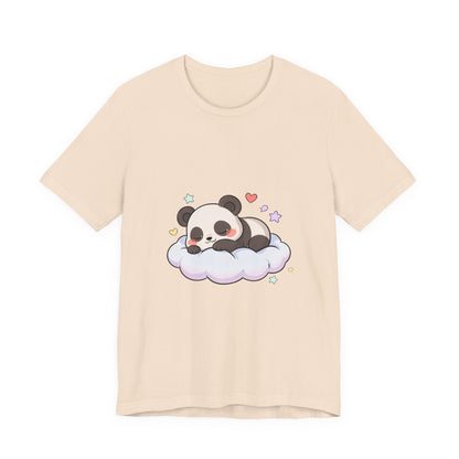 Sleeping Panda T-Shirt, Cute Kawaii Gift for Panda Lovers