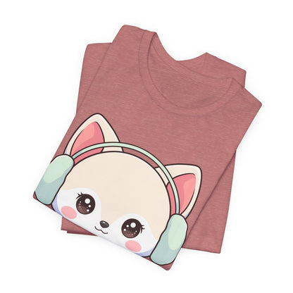 Kawaii Arctic Fox T-Shirt for Cute Animal Lovers