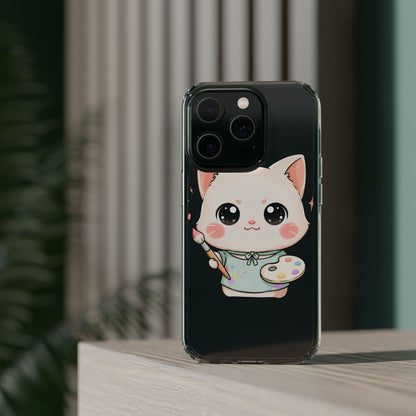 Kawaii Cat Phone Case for Creative Cat Lovers