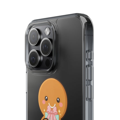 Gingerbread Man Phone Case, Cute Holiday Gift Design