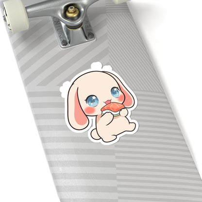 Kawaii Sushi Bunny Sticker for Cute Gift Giving