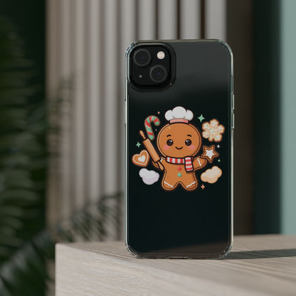 Gingerbread Christmas Phone Case for Holiday Baking Fans
