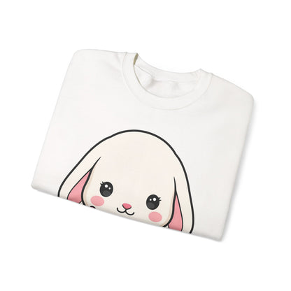 Kawaii Bunny Sweatshirt, Cute Gardening Crewneck