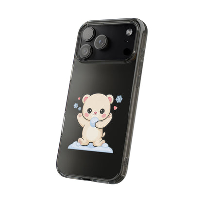 Kawaii Polar Bear Phone Case for Cute Animal Fans