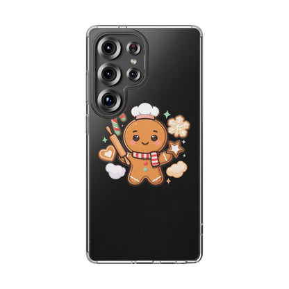 Gingerbread Christmas Phone Case for Holiday Baking Fans