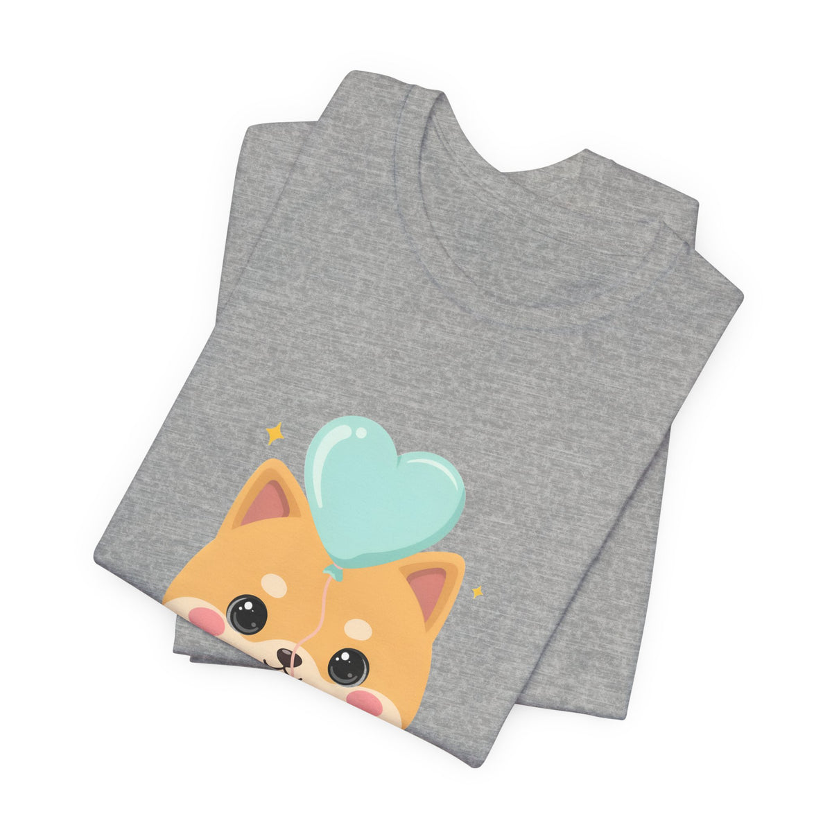 Kawaii Shiba Inu T-Shirt, Cute Balloon Dog Gift
