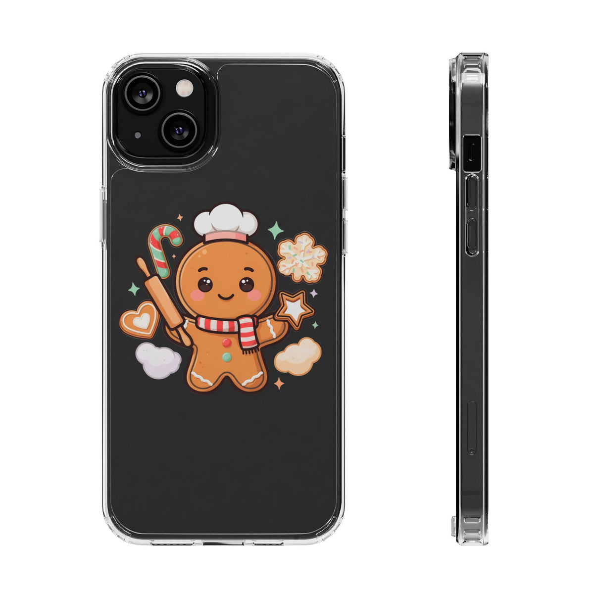 Gingerbread Christmas Phone Case for Holiday Baking Fans