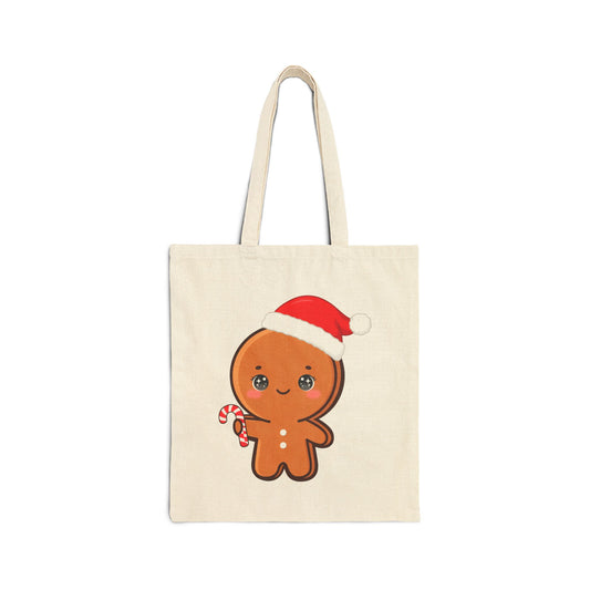 Christmas Gingerbread Tote Bag for Kawaii Holiday Cheer
