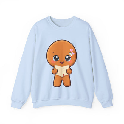 Christmas Gingerbread Sweatshirt: Kawaii Letter to Santa