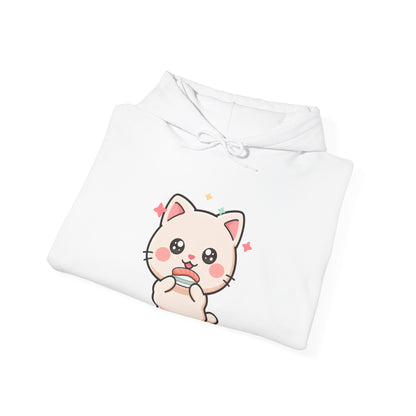 Sushi Cat Hoodie, Kawaii Cat Lover Gift