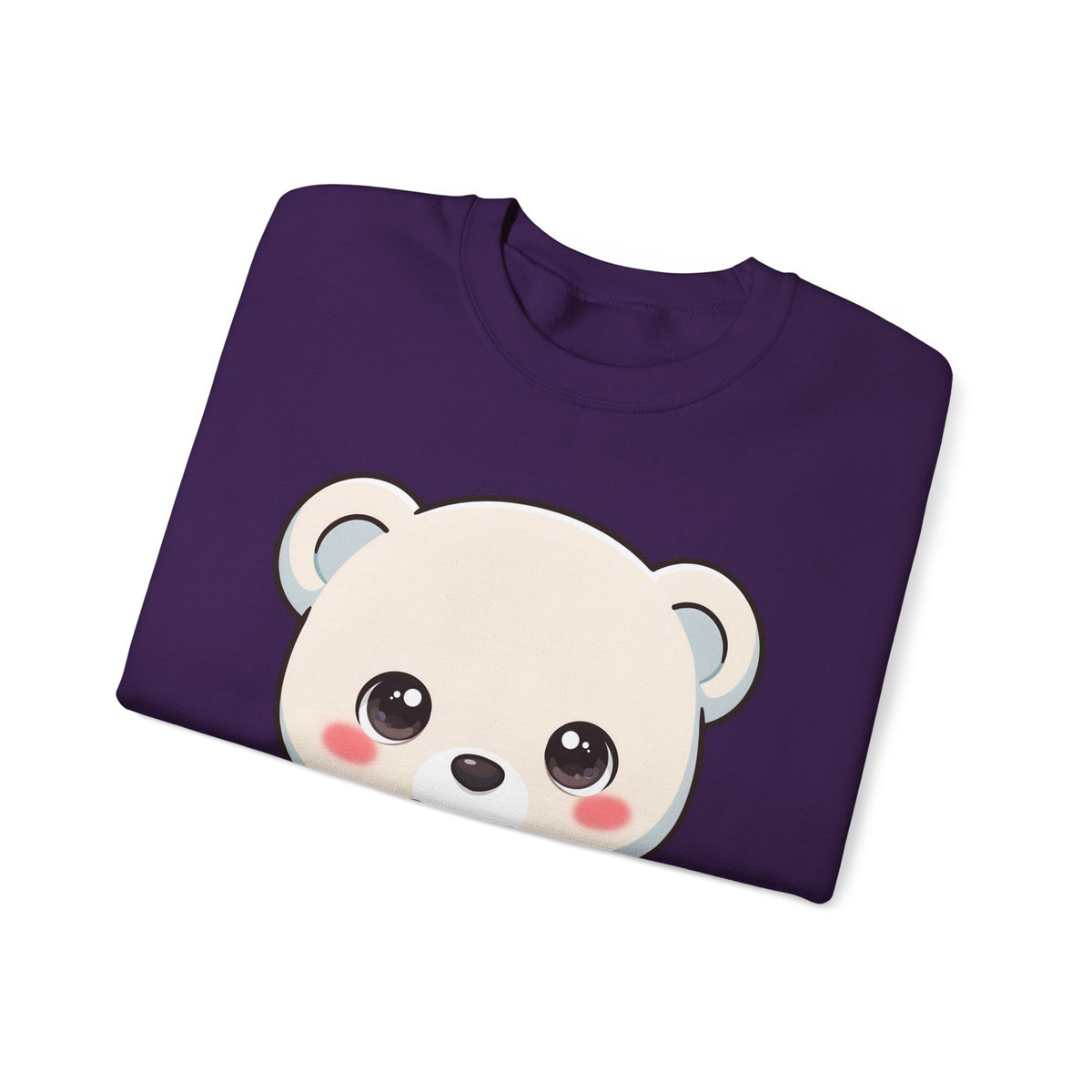 Kawaii Polar Bear Christmas Sweatshirt for Cozy Holiday Moments