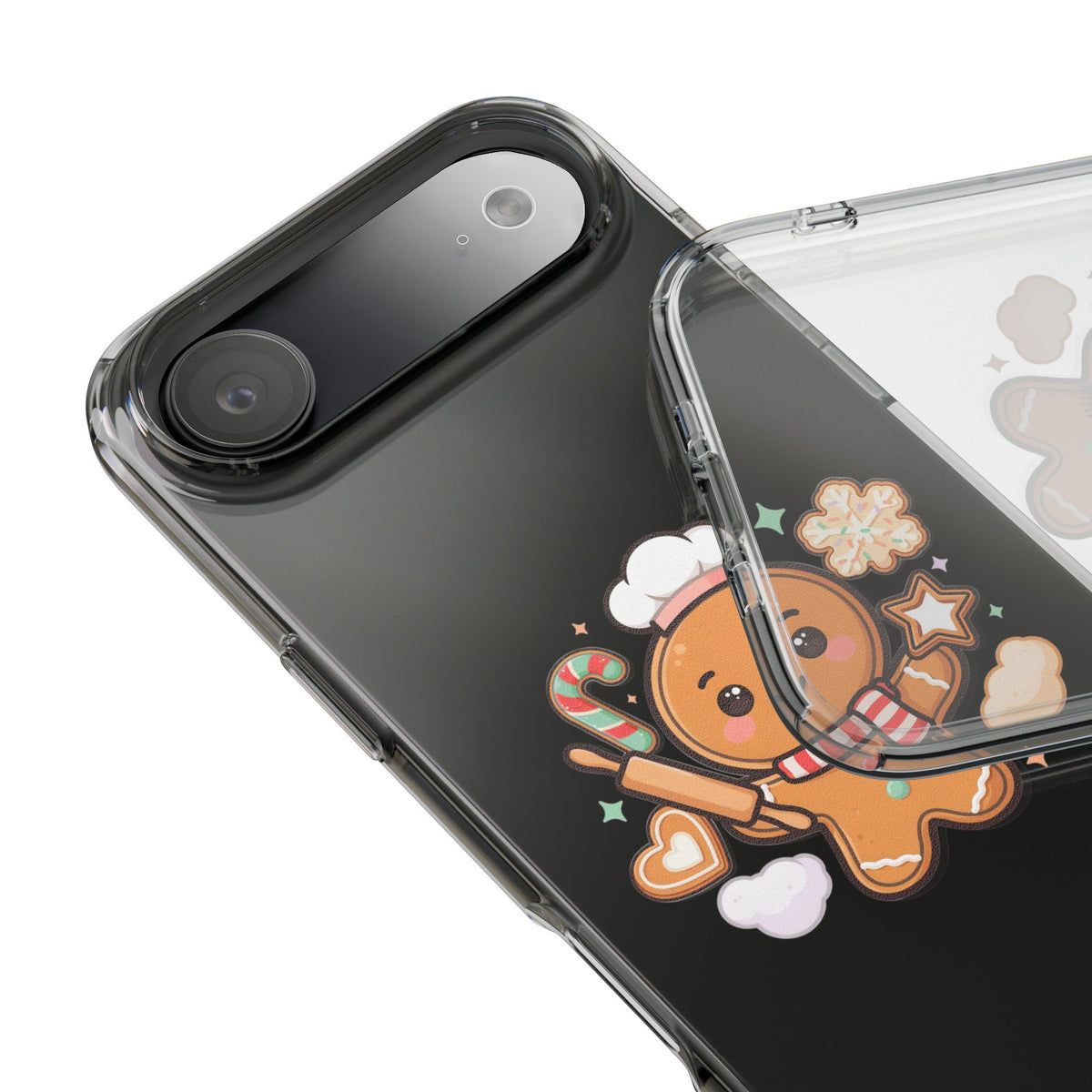 Gingerbread Christmas Phone Case for Holiday Baking Fans
