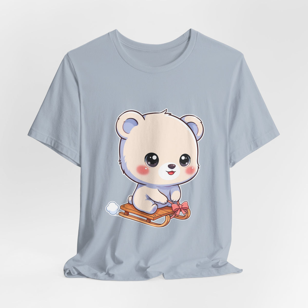 Kawaii Polar Bear T-Shirt for Cozy Winter Days