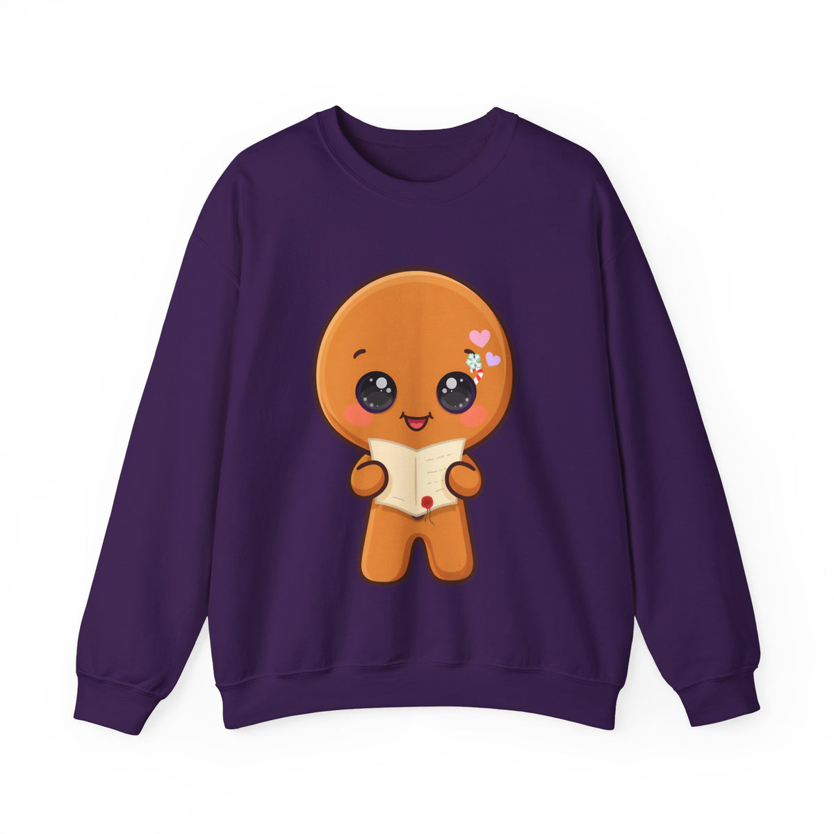 Christmas Gingerbread Sweatshirt: Kawaii Letter to Santa