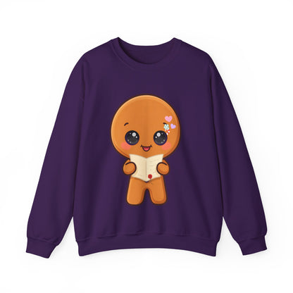 Christmas Gingerbread Sweatshirt: Kawaii Letter to Santa