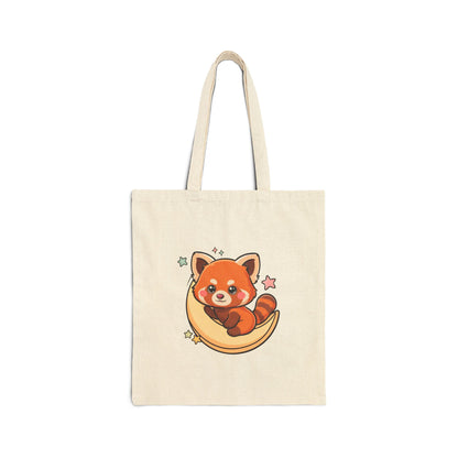 Kawaii Red Panda Tote Bag for Market Day
