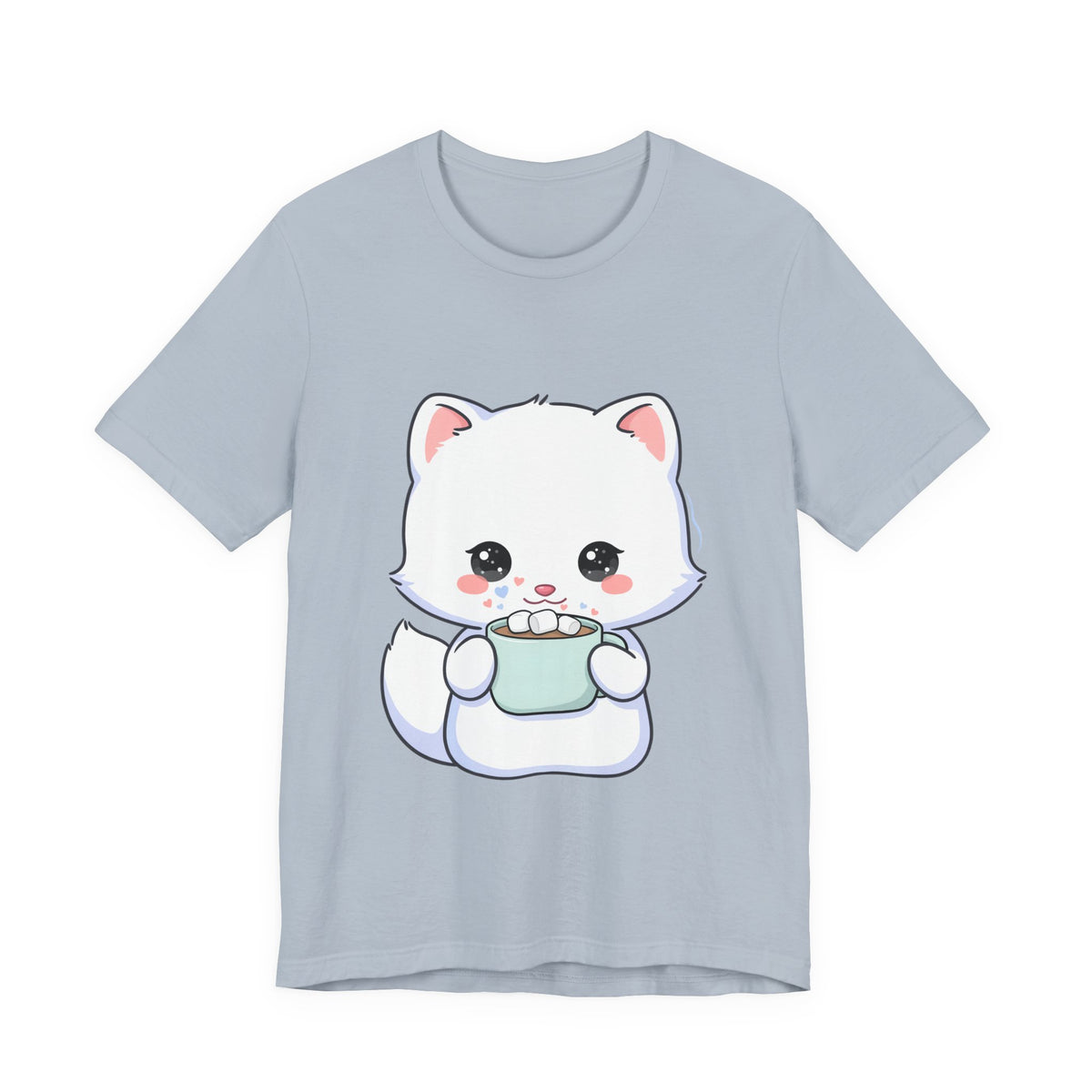 Kawaii Arctic Fox T-Shirt for Cozy Winter Gift Giving