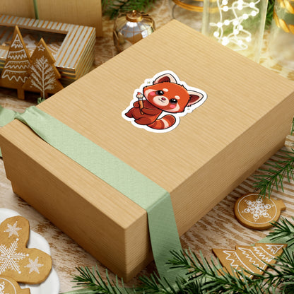 Kawaii Red Panda Sticker for Creative Decor