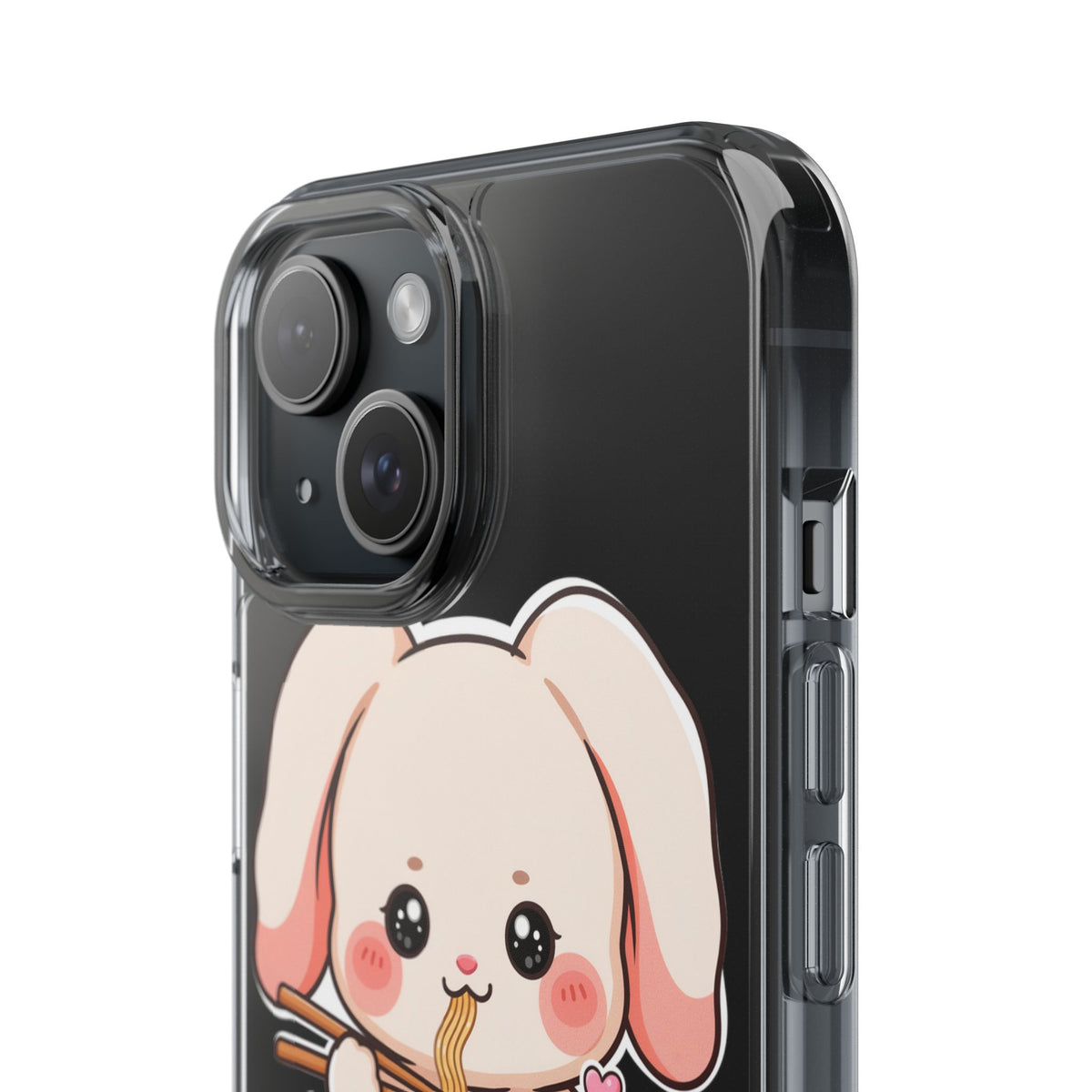 Kawaii Ramen Bunny Clear Impact-Resistant Case