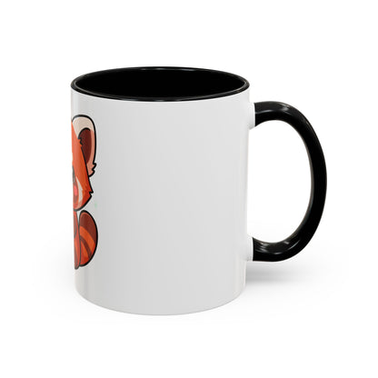 Red Panda Coffee Mug, Cute Latte Lover Accent Mug