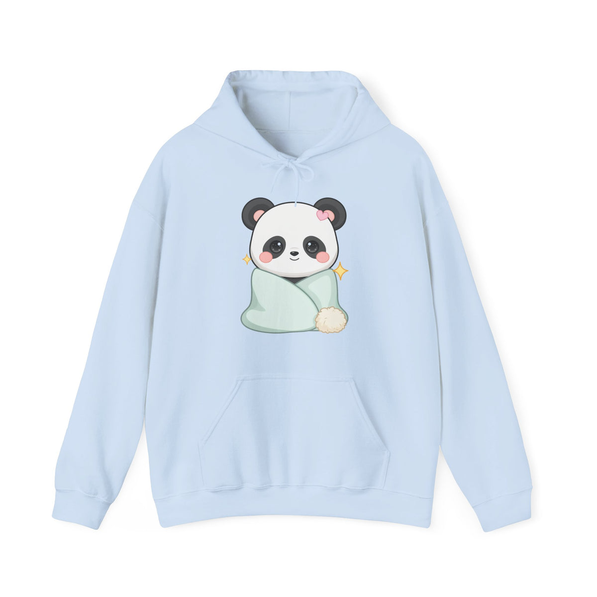Kawaii Panda Hoodie, Cozy Chibi Animal Sweatshirt