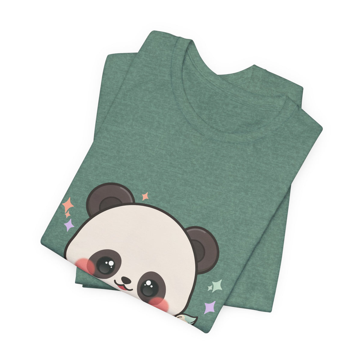 Kawaii Panda Artist T-Shirt for Creative Panda Fans