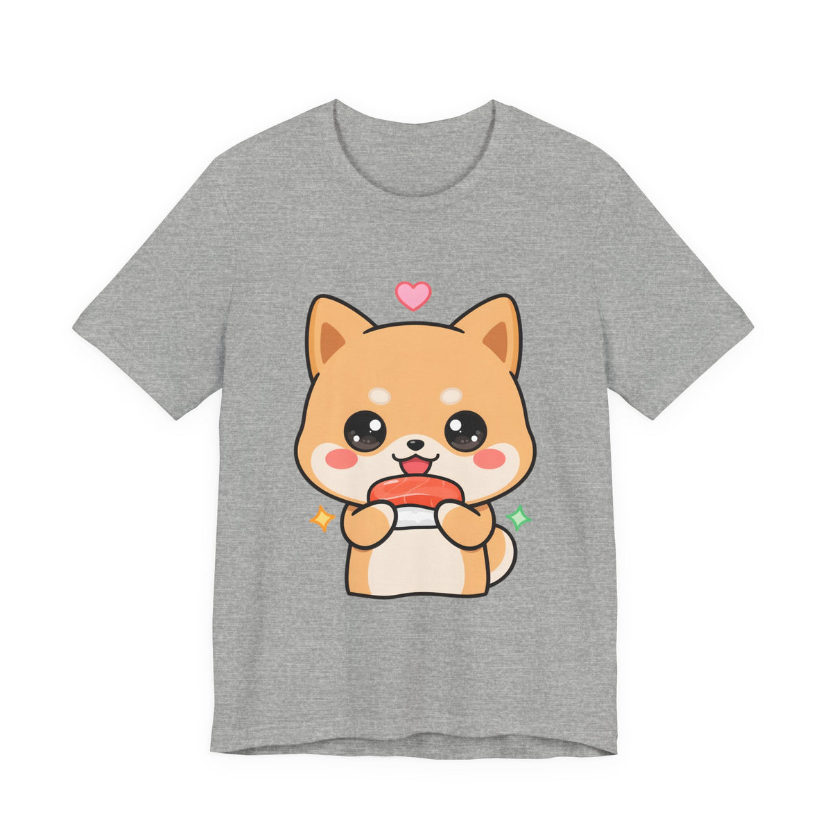 Kawaii Shiba Inu Sushi T-Shirt for Cute Food Lovers